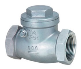 H14W-16P 型内螺纹不锈钢止回阀_阀门栏目