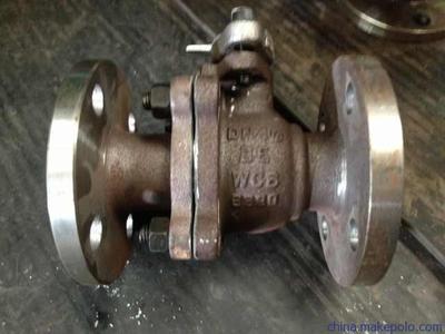 供应祺诚阀门Q41H-16C国标WCB碳钢法兰硬密封球阀图片大全